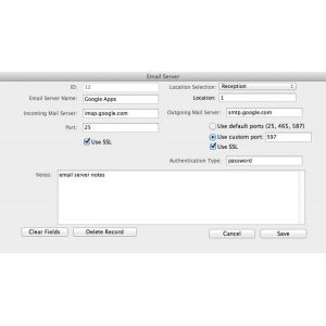 Email Config